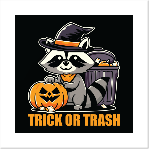 Trick Or Trash Wall Art by JS Arts